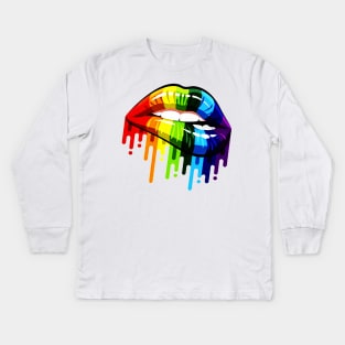 Gay Pride Kids Long Sleeve T-Shirt